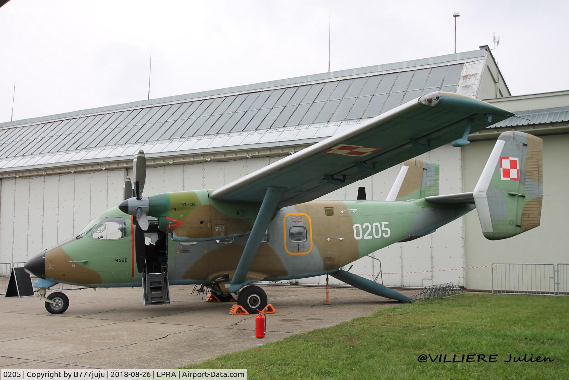 0205, PZL-Mielec M-28B1TD Bryza 1TD C/N AJG002-05, at Radom