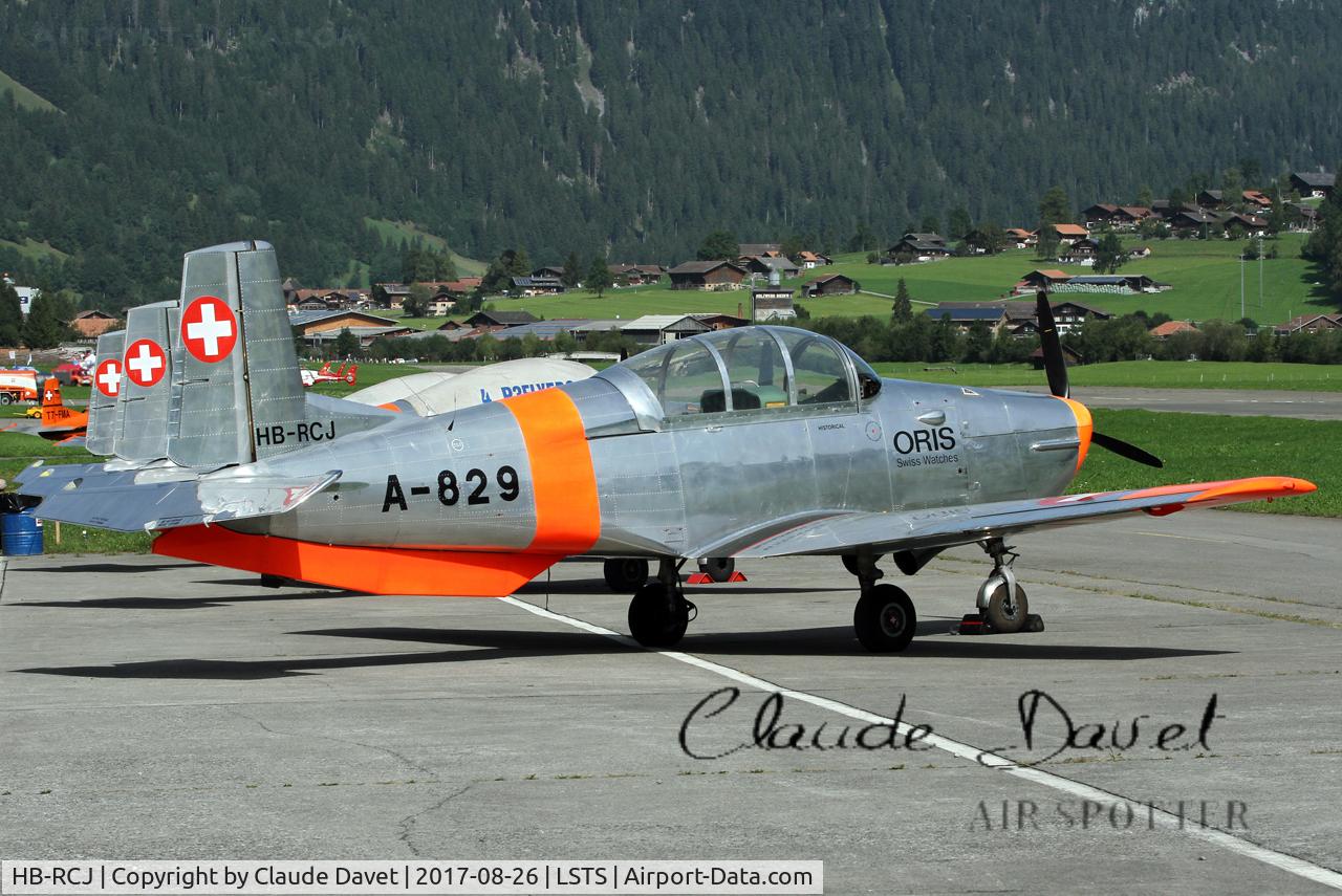 HB-RCJ, 1958 Pilatus P3-05 C/N 467-16, PL3 SUI HB-RCJ LSTS