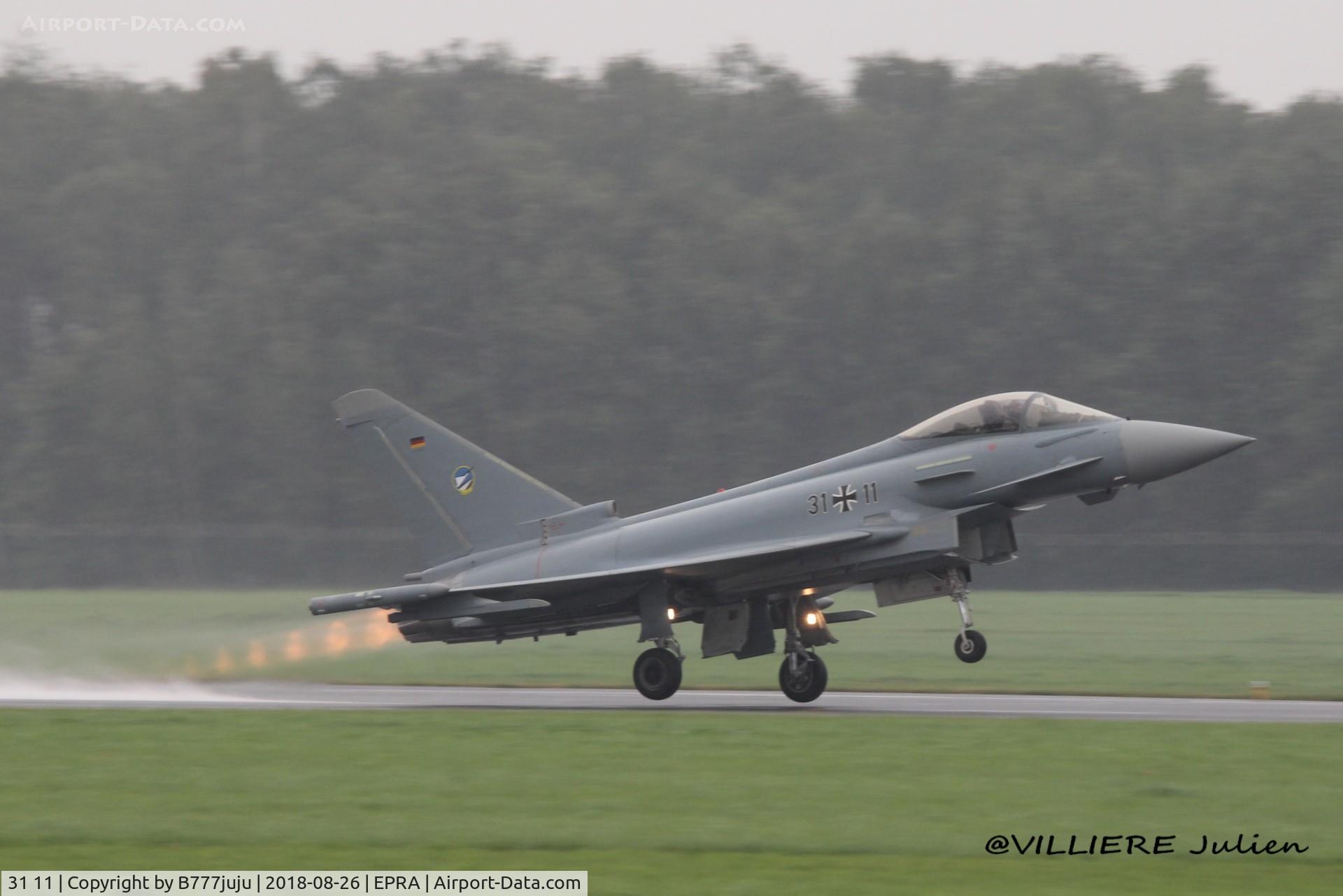 31 11, 2014 Eurofighter EF-2000 Typhoon S C/N GS087, at Radom