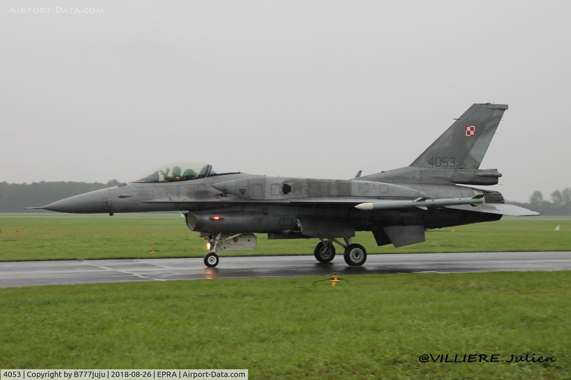 4053, Lockheed Martin F-16CJ Fighting Falcon C/N JC-14, at Radom
