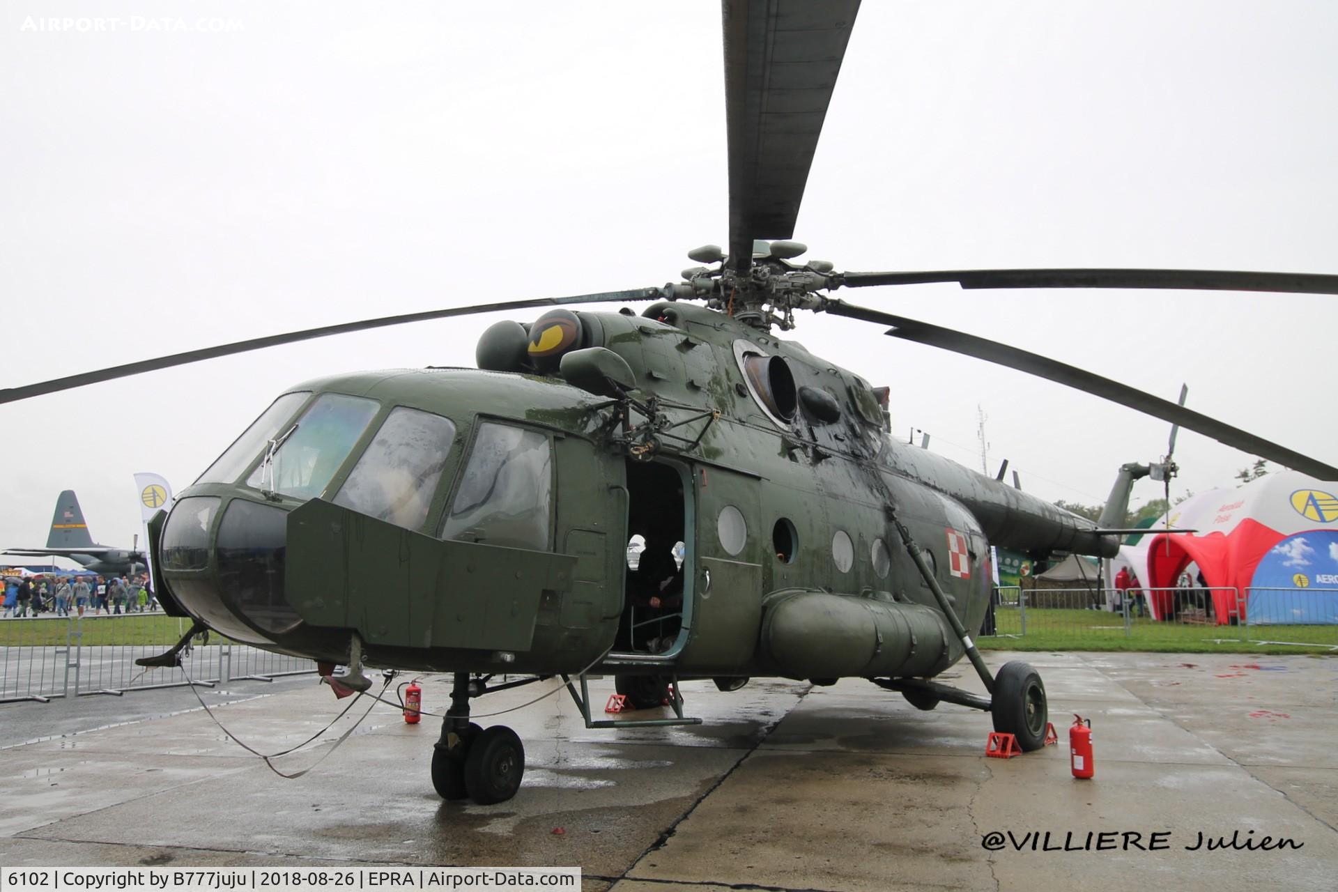 6102, Mil Mi-8MTV-1 Hip C/N 93050, at Radom