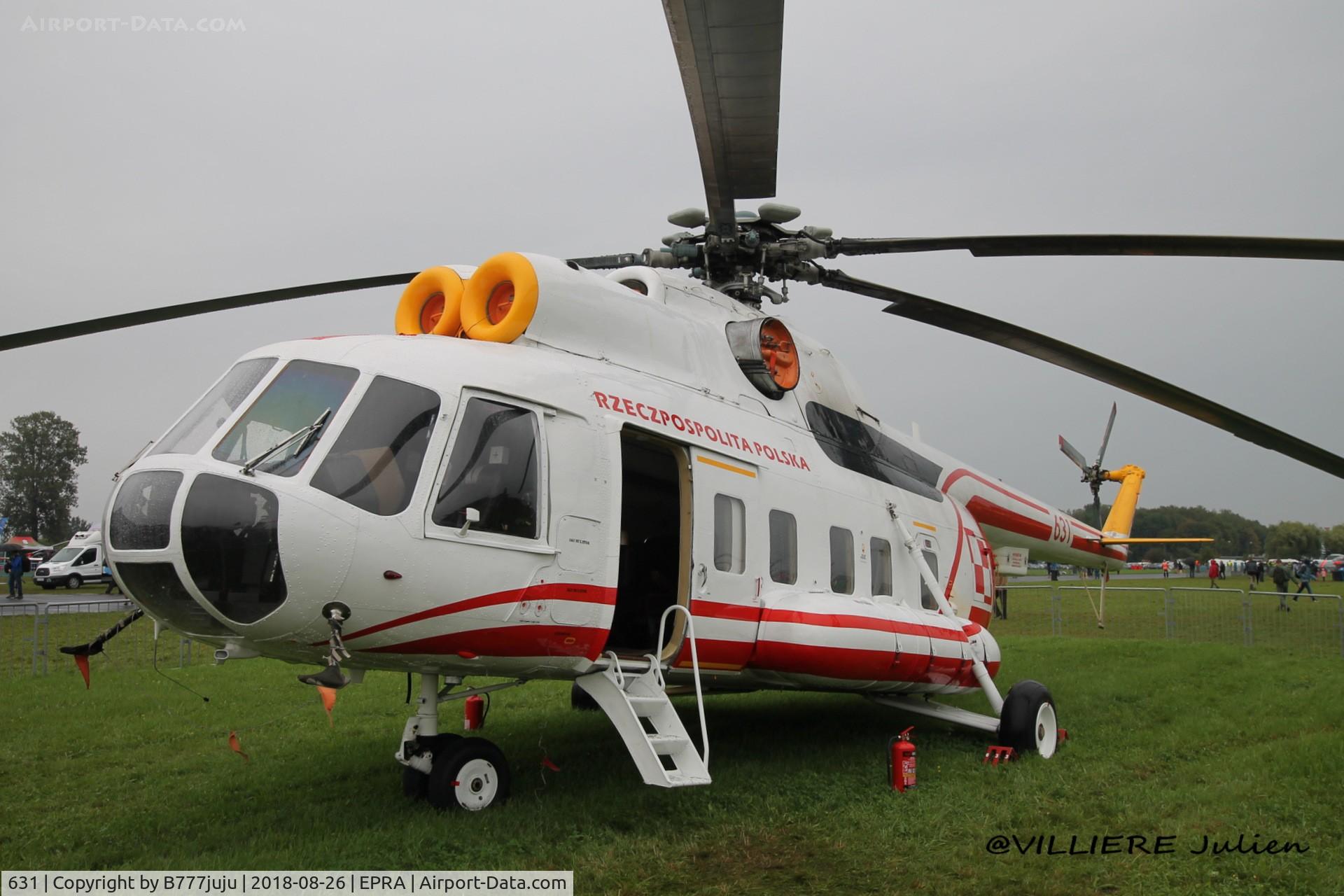 631, Mil Mi-8S Hip C/N 10631, at Radom