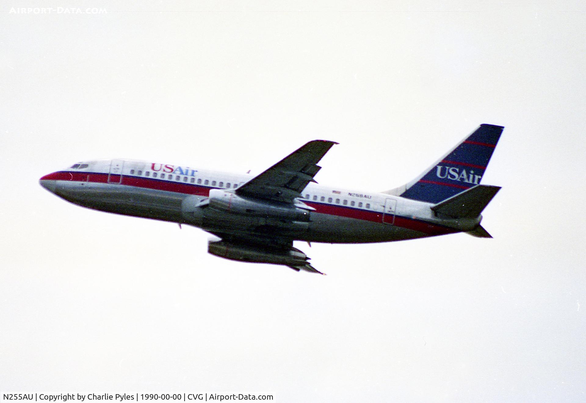 N255AU, 1982 Boeing 737-201 C/N 22797, From a negative