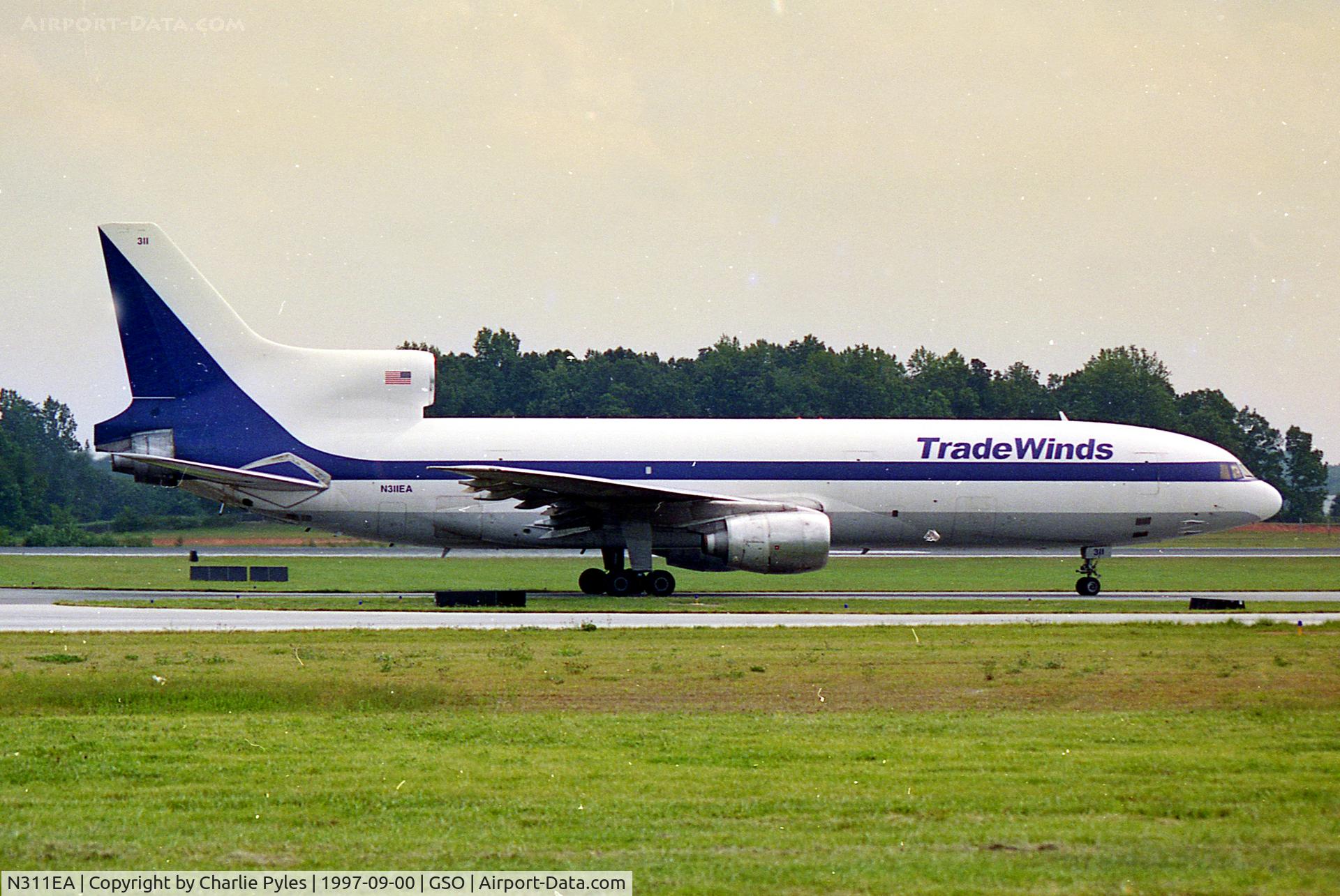 N311EA, 1972 Lockheed L-1011-385-1 TriStar 1(F) C/N 193A-1012, Tradewinds