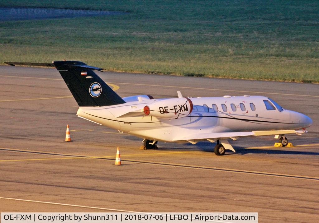 OE-FXM, 2007 Cessna 525A CitationJet CJ2+ C/N 525A-0341, Parked at the General Aviation area...