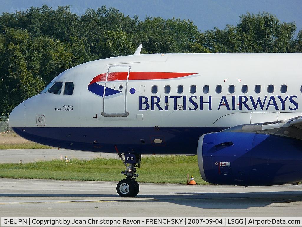 G-EUPN, 2000 Airbus A319-131 C/N 1261, 