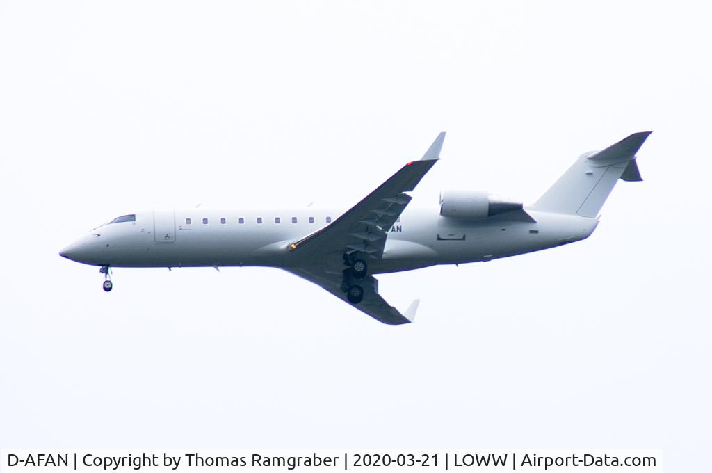 D-AFAN, 2007 Bombardier Challenger 850 (CL-600-2B19) C/N 8081, FAI rent-a-Jet Bombardier Challenger 850