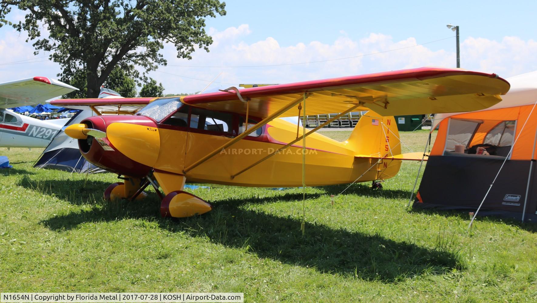 N1654N, 1948 Funk B85C C/N 438, Funk B85C