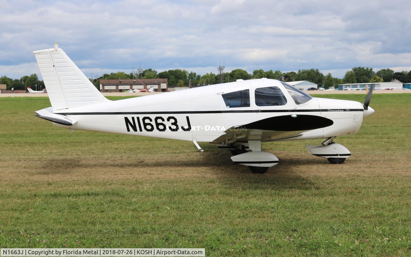 N1663J, 1967 Piper PA-28-140 C/N 28-24061, PA-28-140