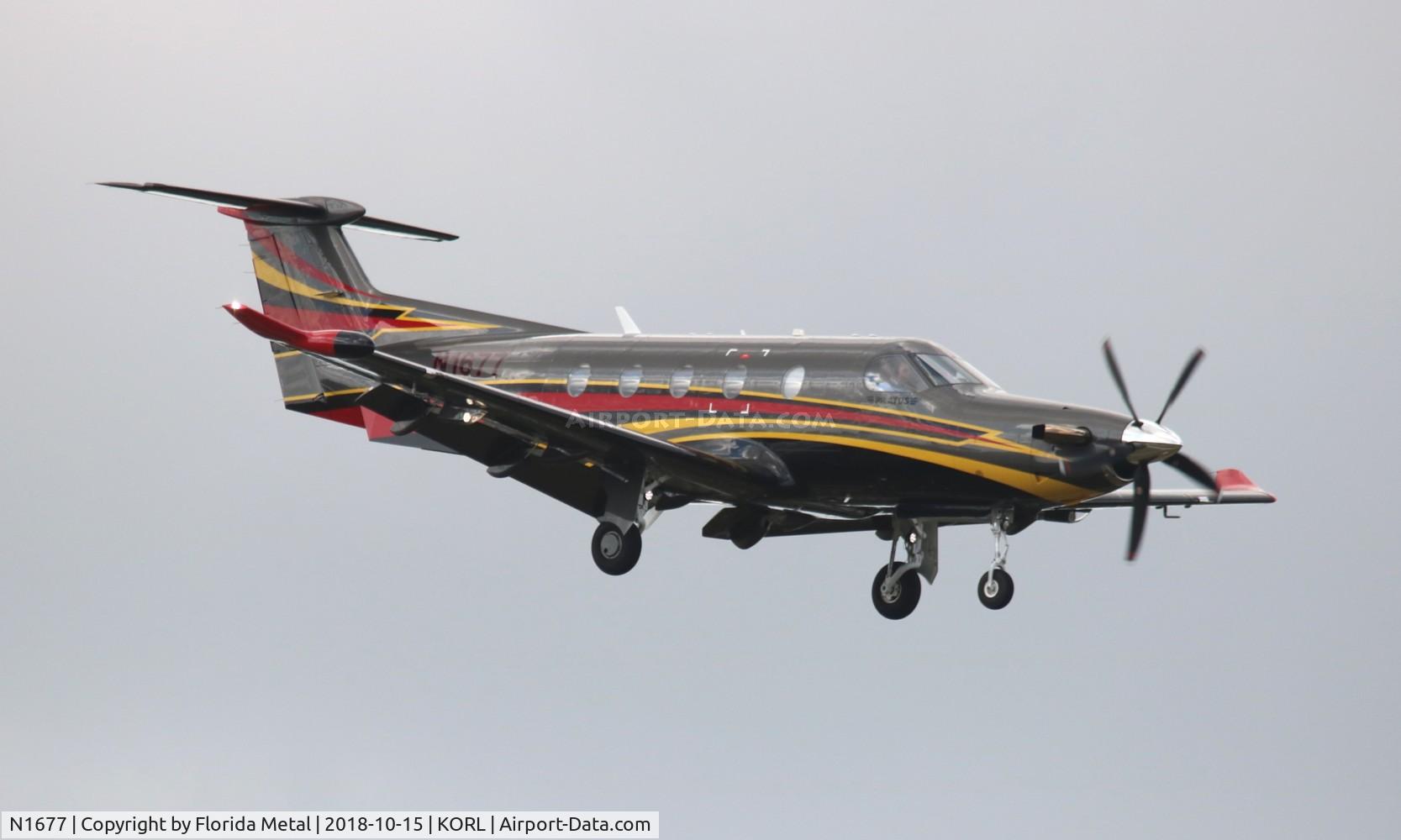 N1677, 2016 Pilatus PC-12/47E C/N 1677, PC-12