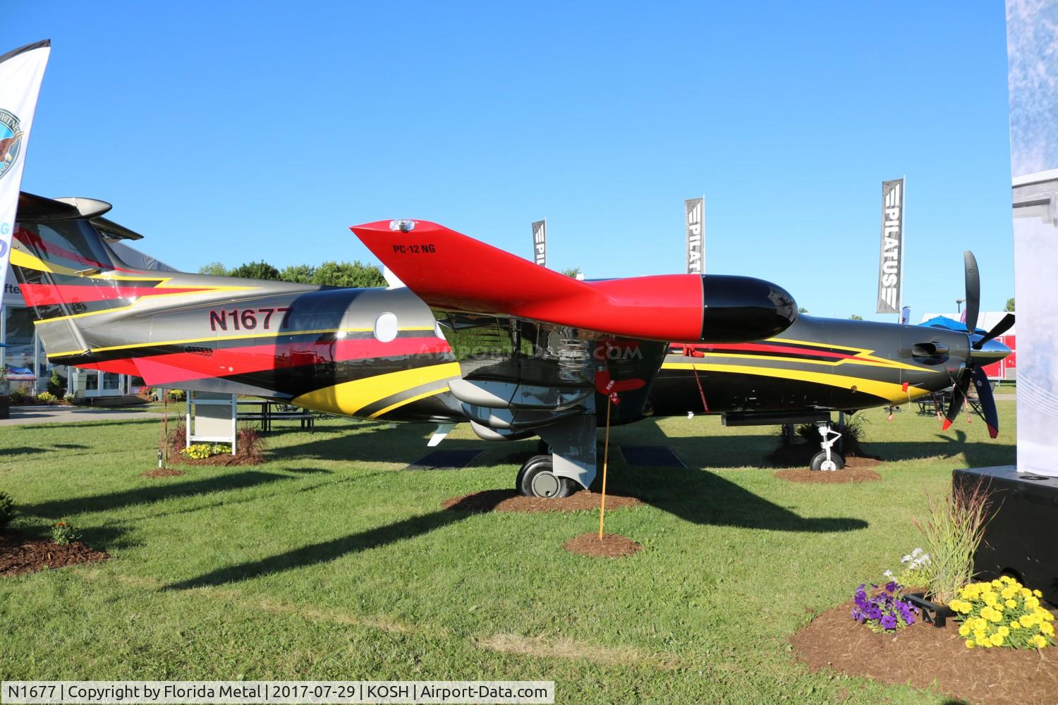 N1677, 2016 Pilatus PC-12/47E C/N 1677, PC-12