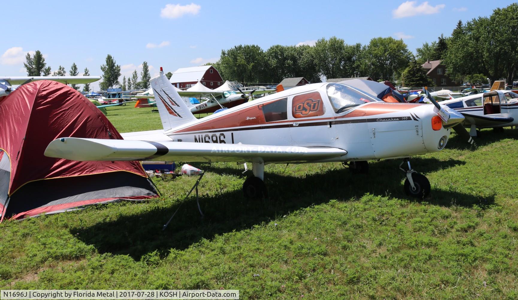 N1696J, 1967 Piper PA-28-140 Cherokee C/N 28-24102, PA-28-140