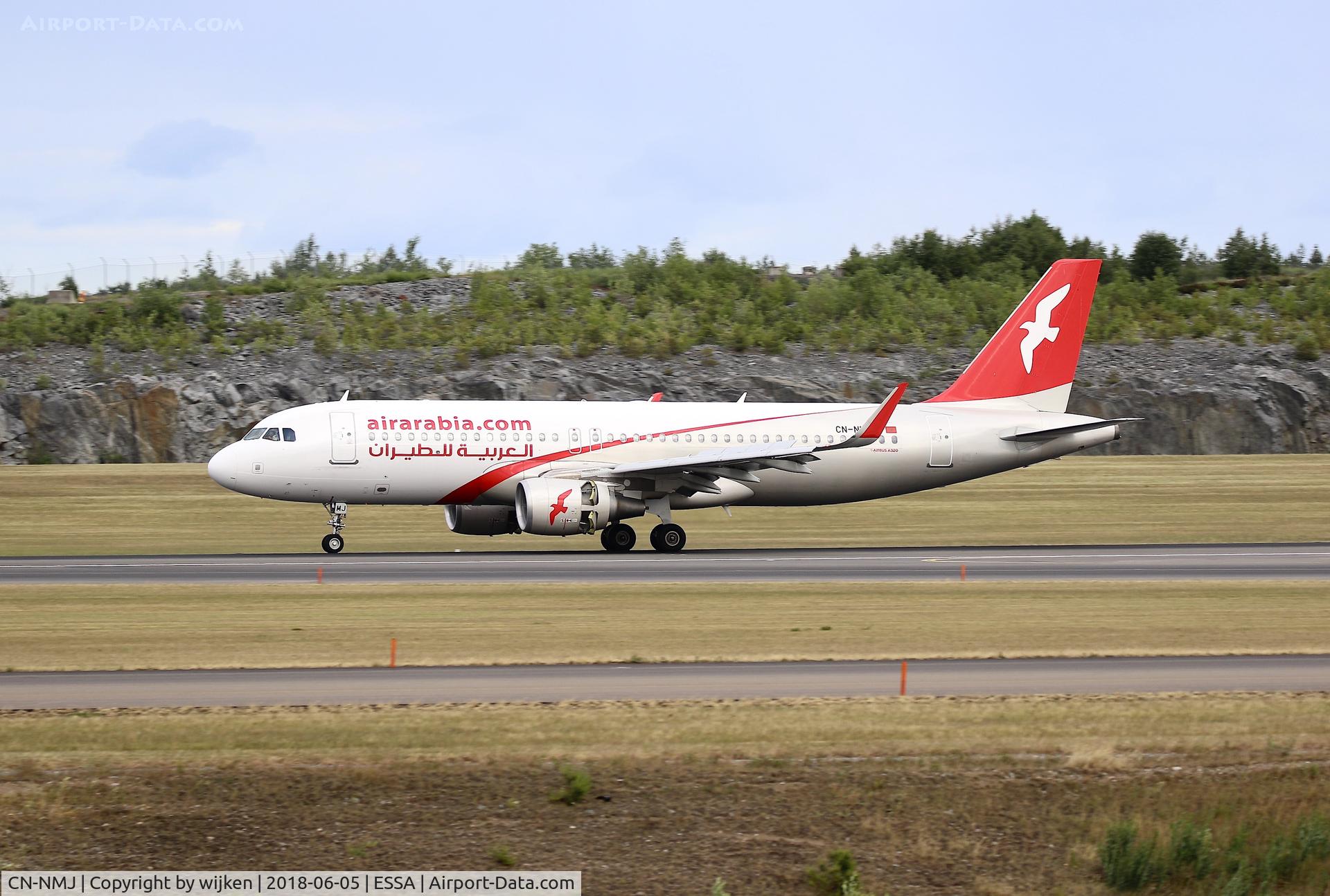 CN-NMJ, 2015 Airbus A320-214 C/N 6896, RWY 01R