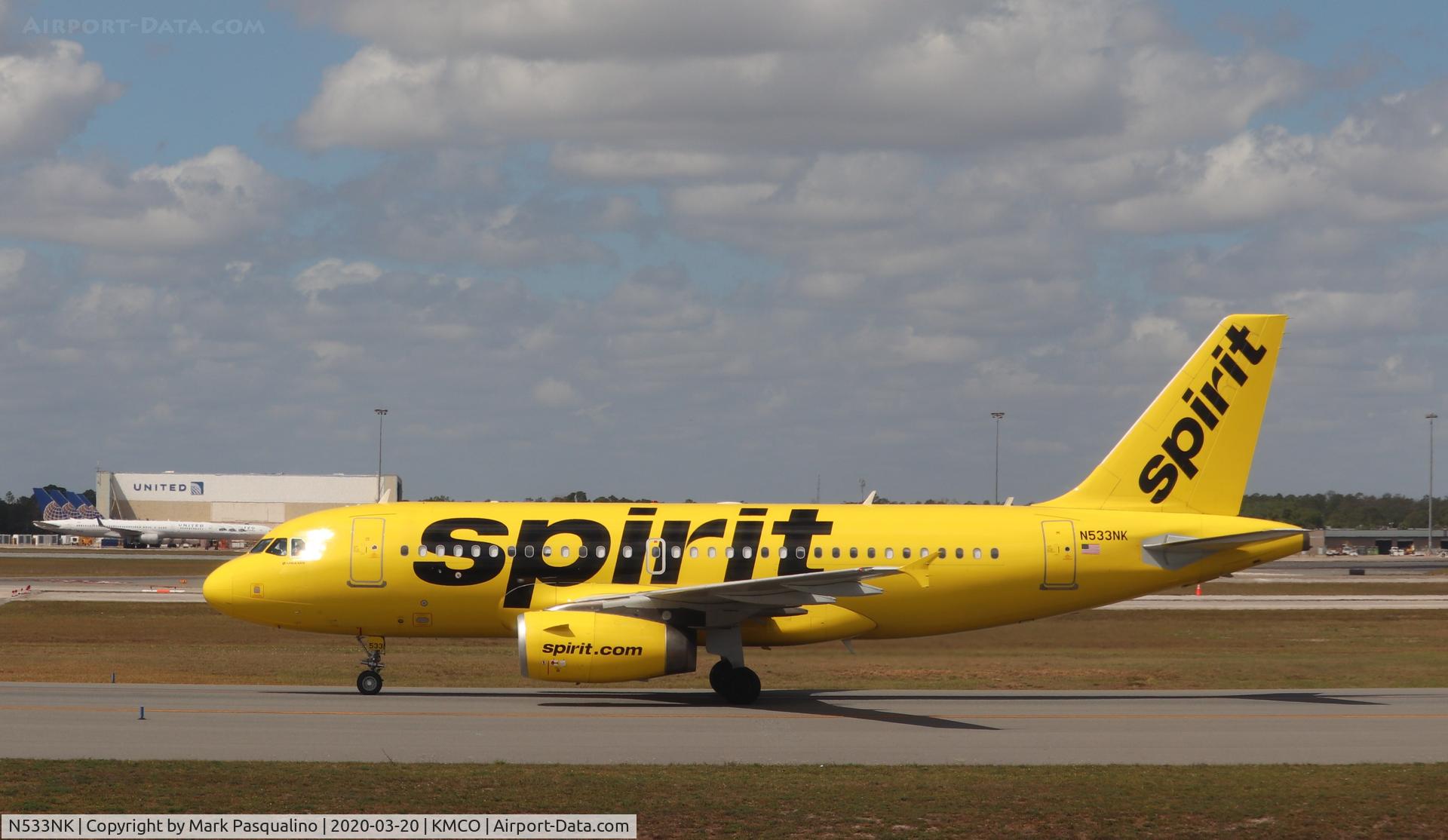 N533NK, 2008 Airbus A319-132 C/N 3393, Airbus A319-132