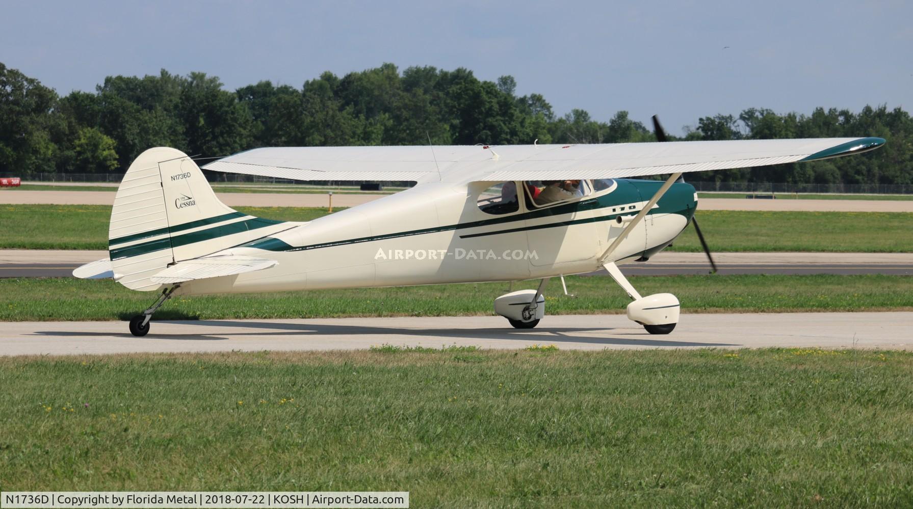 N1736D, 1951 Cessna 170A C/N 20179, Cessna 170A