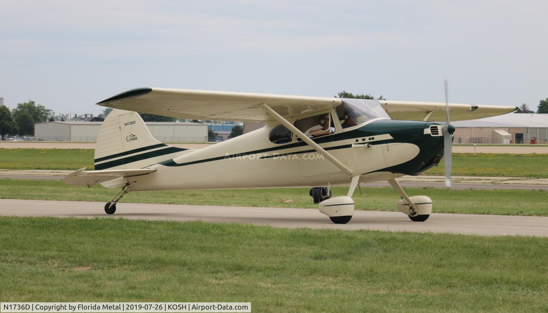 N1736D, 1951 Cessna 170A C/N 20179, Cessna 170A