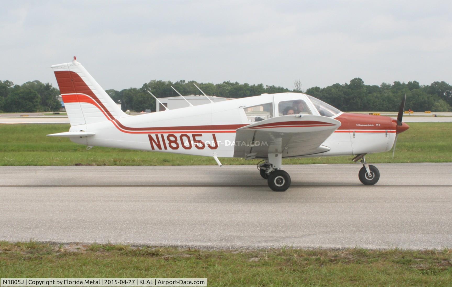N1805J, 1968 Piper PA-28-140 C/N 28-24233, PA-28-140