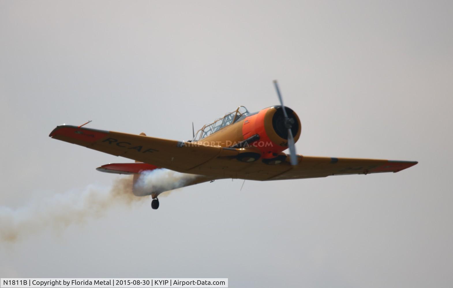 N1811B, 1952 North American Harvard 4 C/N 20247, Harvard 4