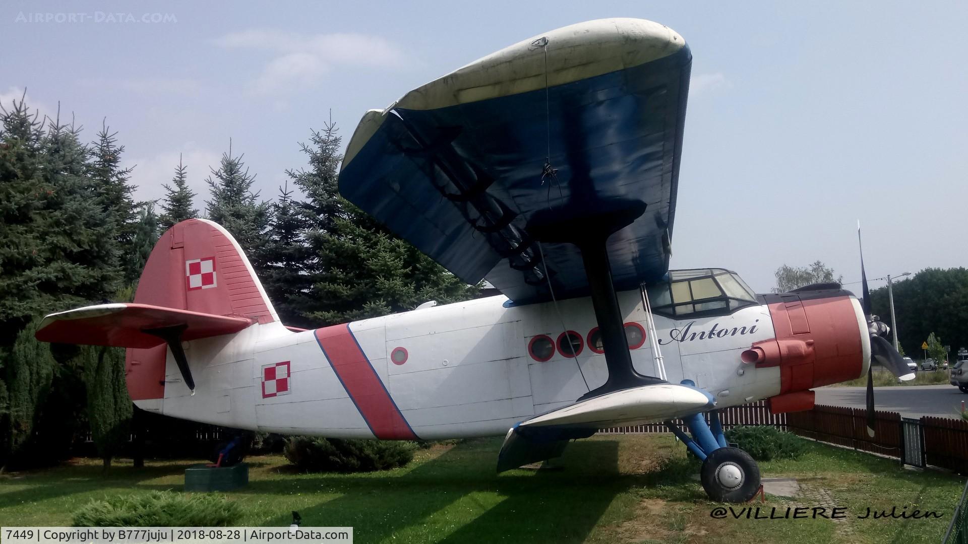 7449, PZL-Mielec An-2T C/N 1G7449, at Bobrek
