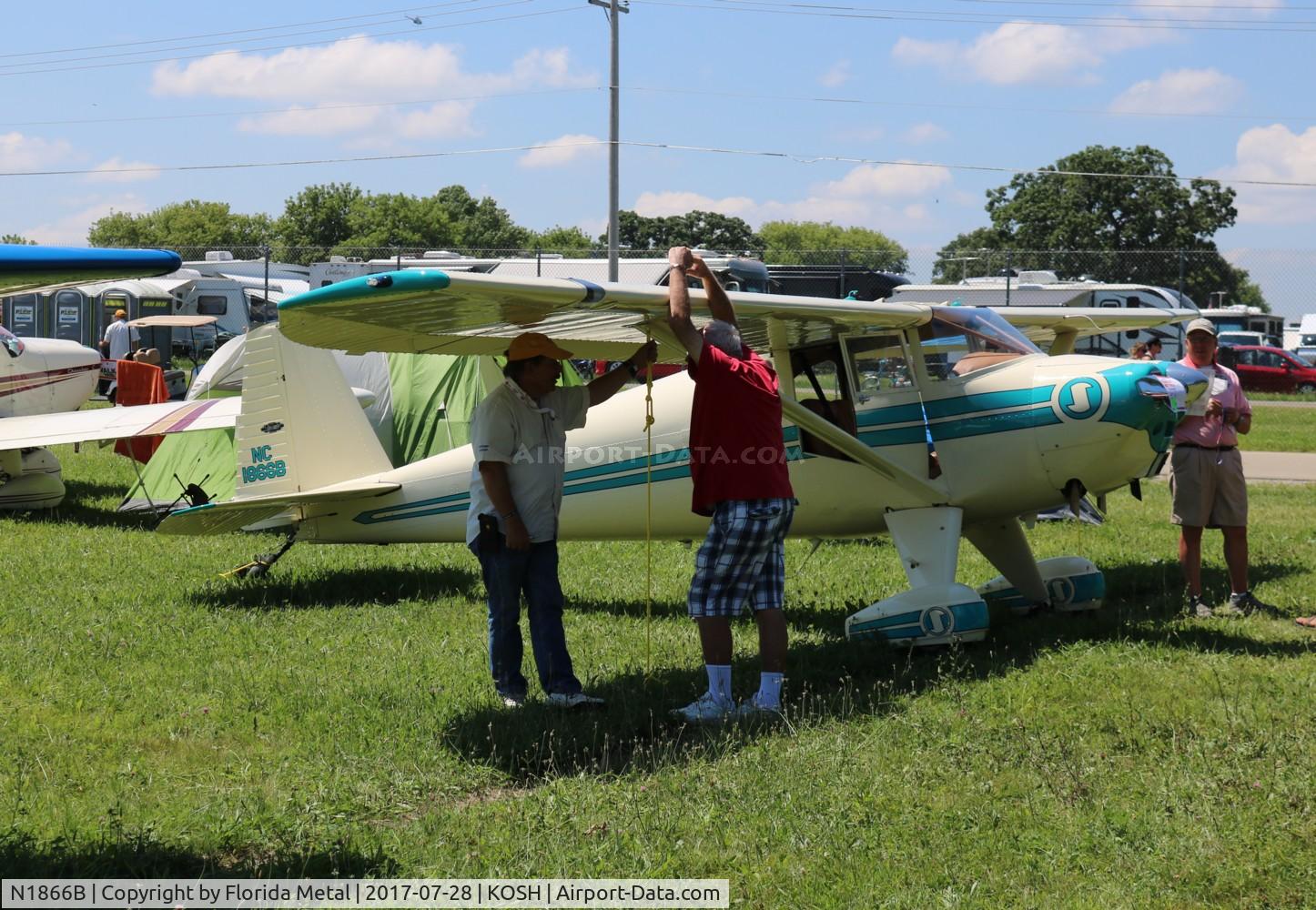 N1866B, 1948 Luscombe 8F Silvaire C/N 6293, Luscombe 8F