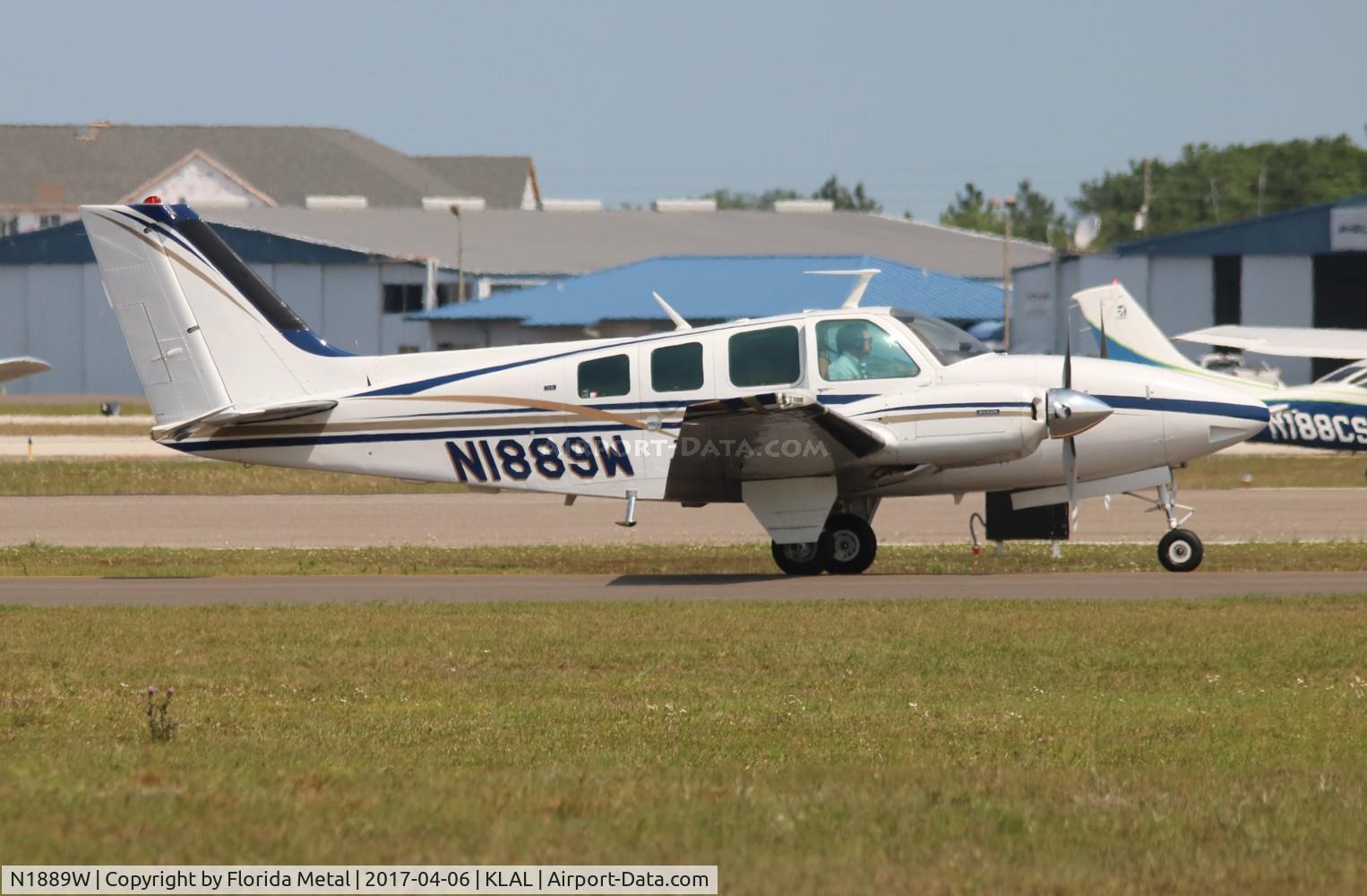 N1889W, 1973 Beech 58 Baron C/N TH-341, Baron