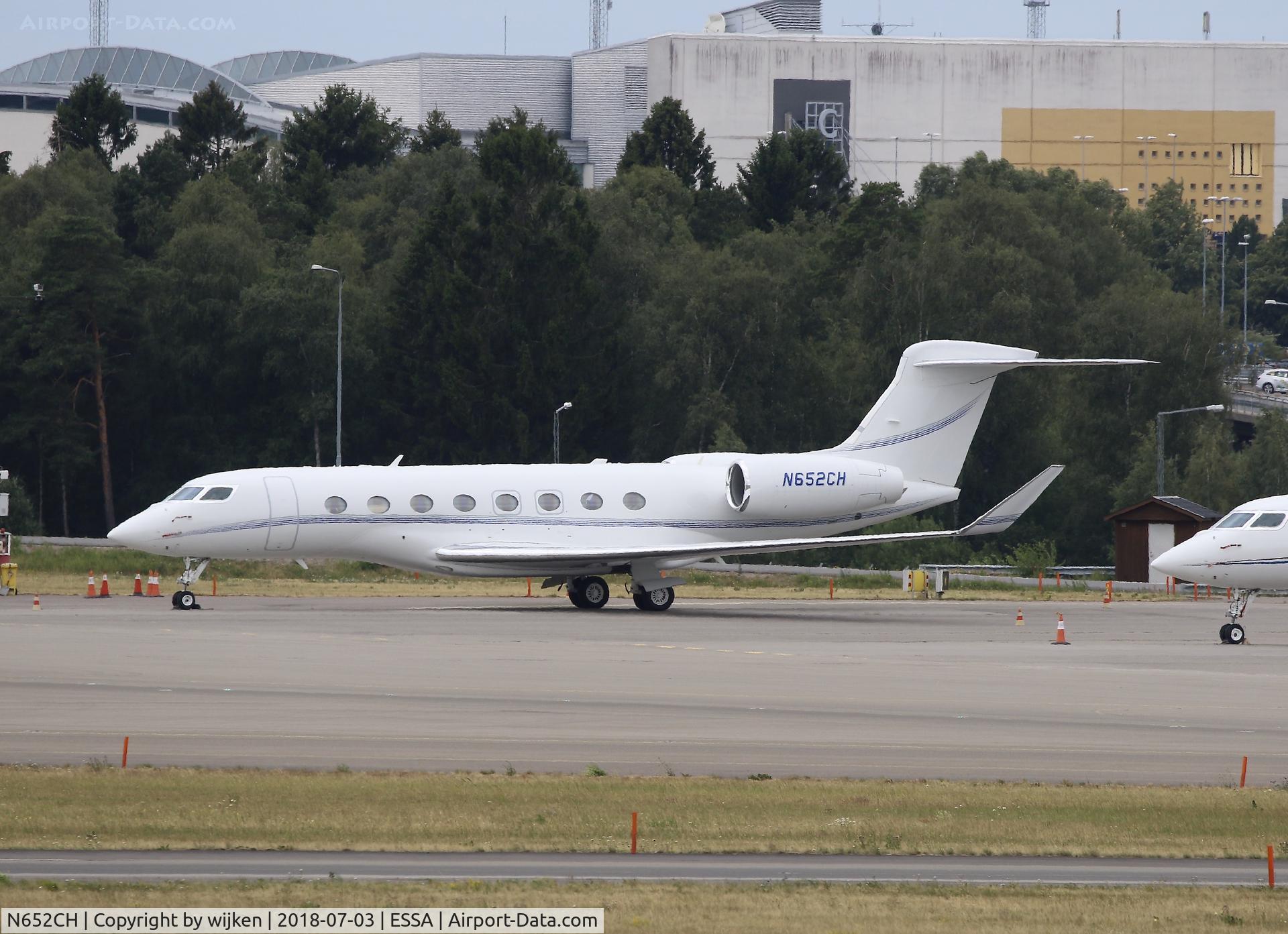 N652CH, 2014 Gulfstream G-VI (G650) C/N 6074, Ramp M