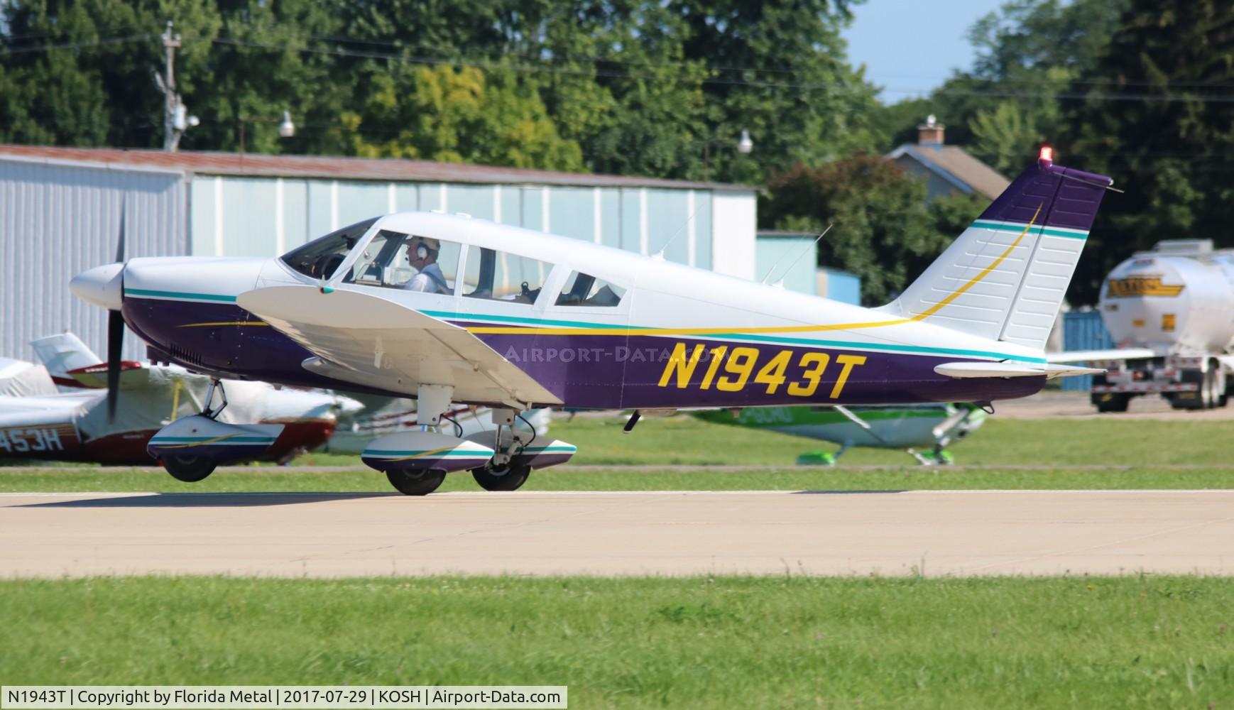 N1943T, 1971 Piper PA-28-180 Cherokee C/N 28-7105156, PA-28-180