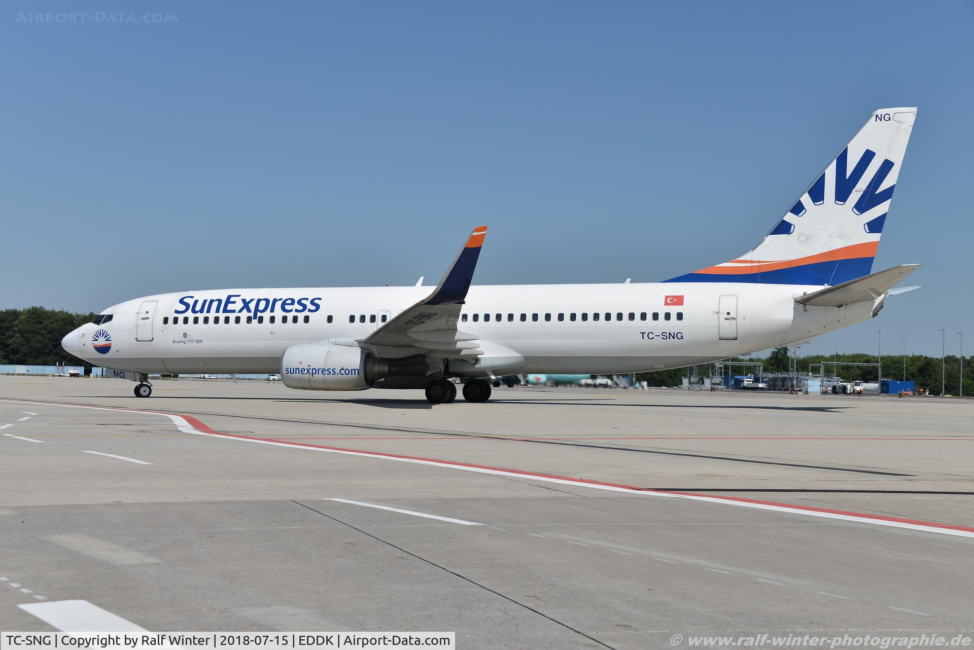 TC-SNG, 2008 Boeing 737-8HC C/N 36530, Boeing 737-8HC(W) - XQ SXS SunExpress - 36530 - TC-SNG - 15.07.2018 - CGN