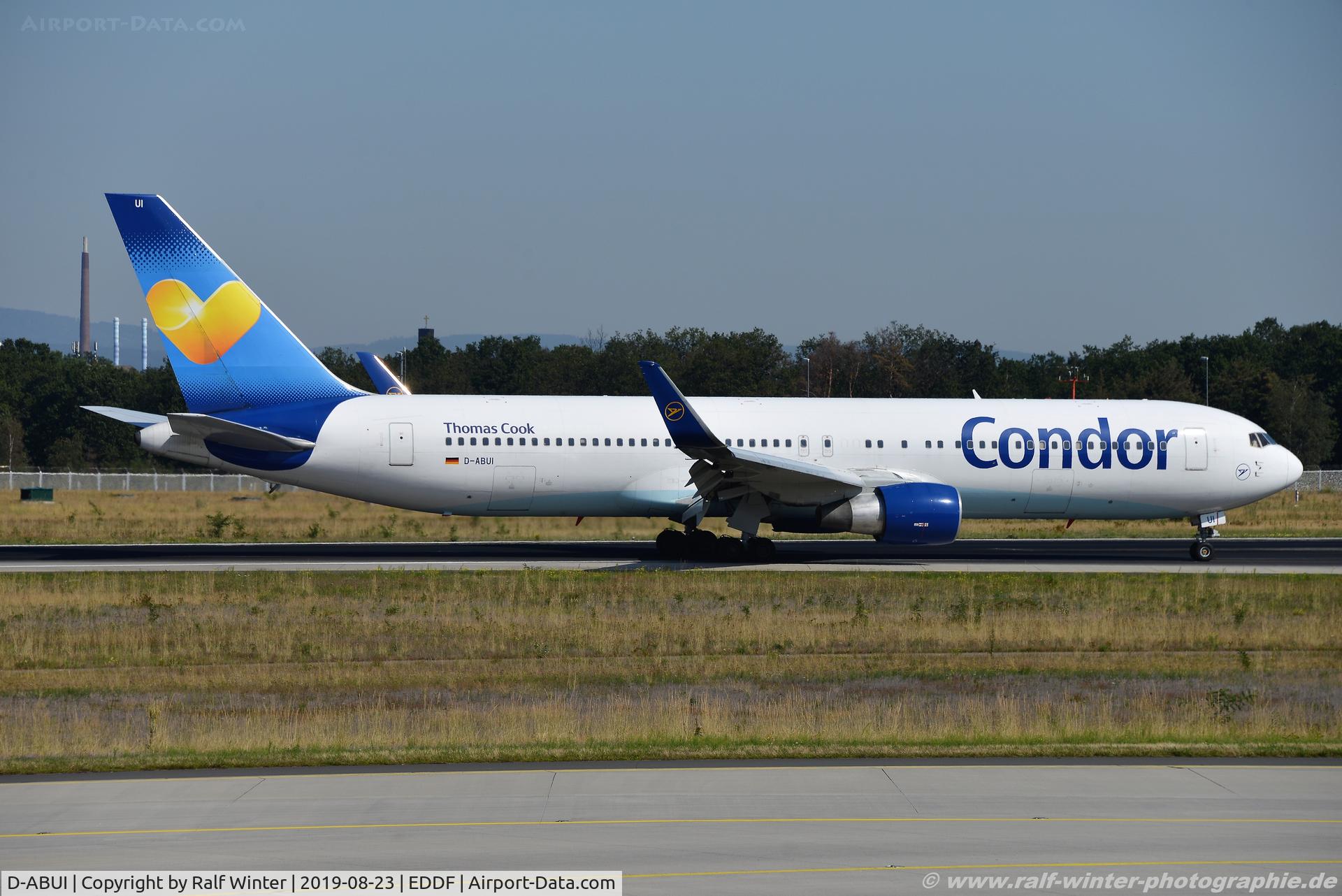 D-ABUI, 1994 Boeing 767-330/ER C/N 26988, Boeing 767-330ER - DE CFG Condor - 26988 - D-ABUI - 23.08.2019 - FRA