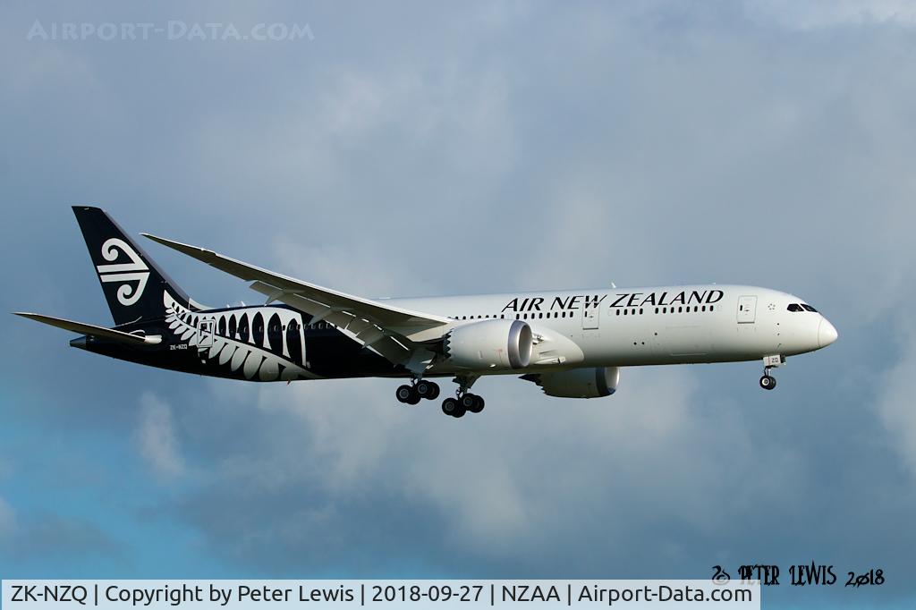 ZK-NZQ, 2018 Boeing 787-9 Dreamliner Dreamliner C/N 39296, Air New Zealand Ltd., Auckland