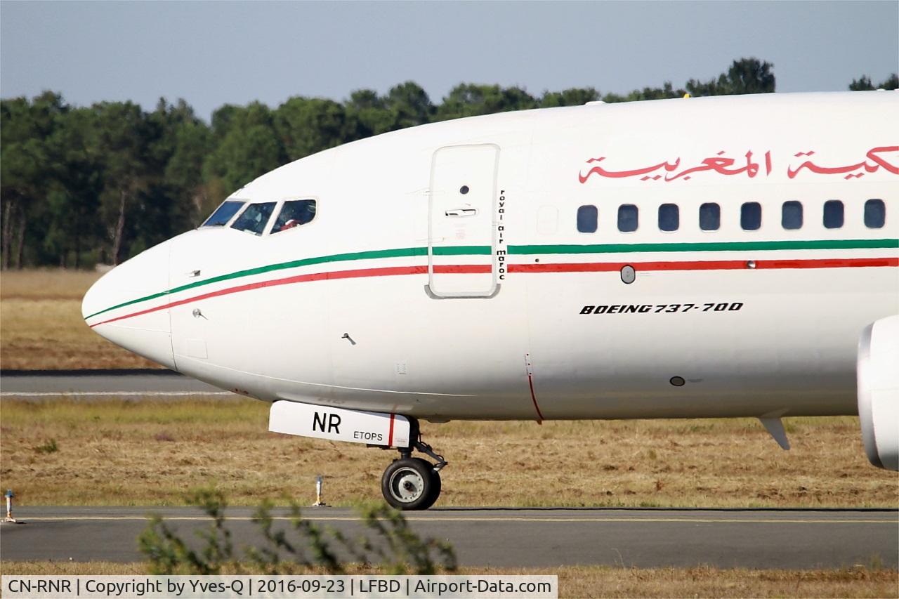CN-RNR, 2000 Boeing 737-7B6 C/N 28986, Boeing 737-7B6, Holding point rwy 05, Bordeaux Mérignac airport (LFBD-BOD)