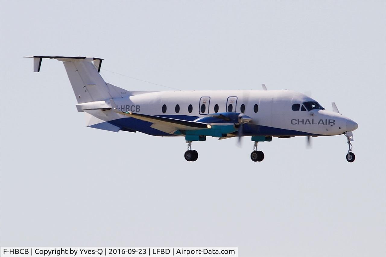 F-HBCB, 1999 Raytheon 1900D C/N UE-390, Raytheon Aircraft Company 1900D, Short approach rwy 05, Bordeaux Mérignac airport (LFBD-BOD)