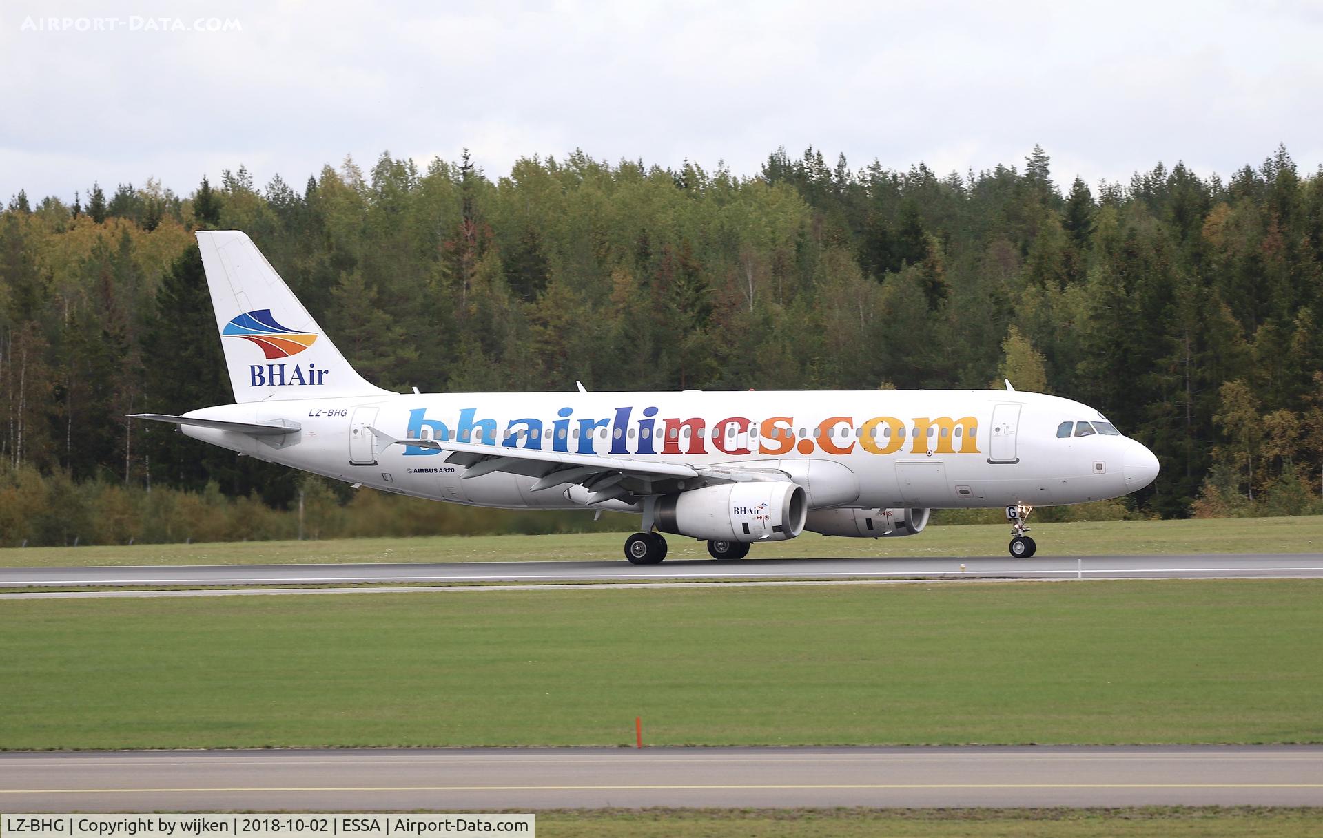 LZ-BHG, 2006 Airbus A320-232 C/N 2844, RWY 19L