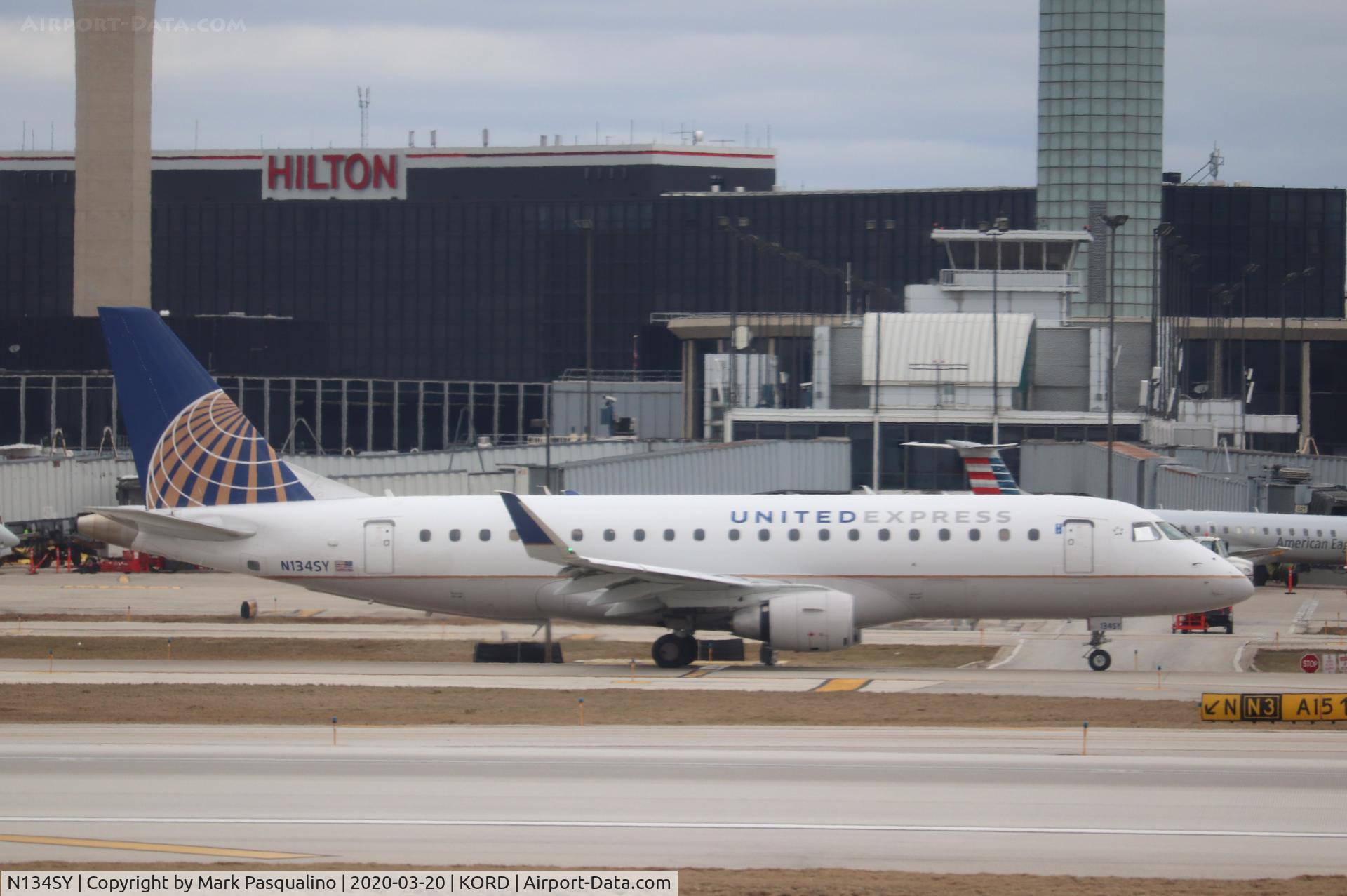 N134SY, 2015 Embraer 175LR (ERJ-170-200LR) C/N 17000458, ERJ-170-200LR