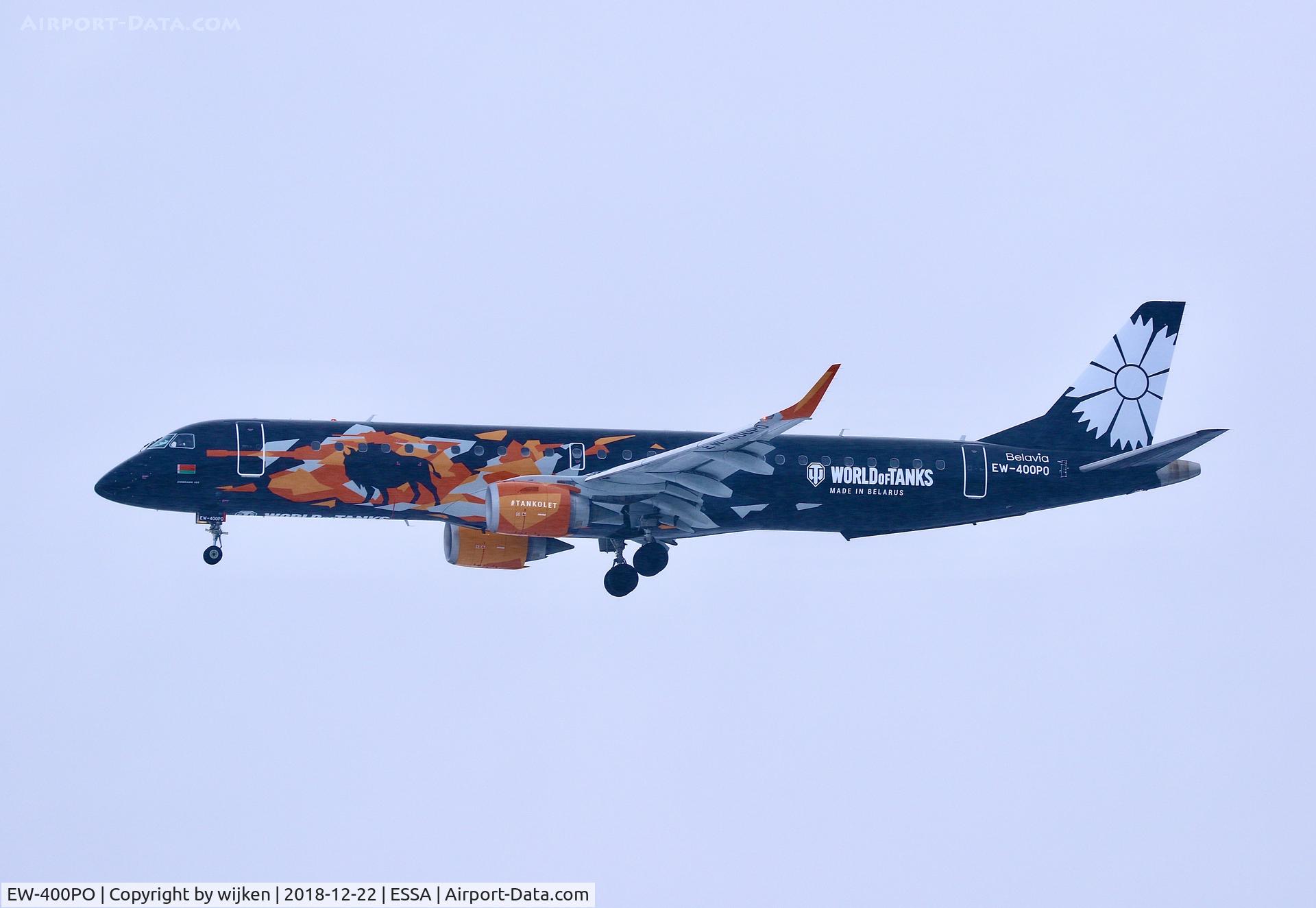 EW-400PO, 2014 Embraer 195LR (ERJ-190-200LR) C/N 19000668, RWY 01L
