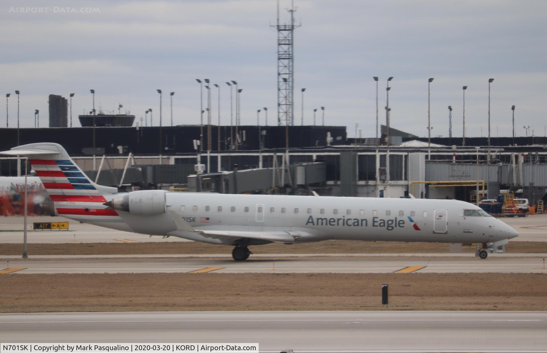 N701SK, 2004 Bombardier CRJ-700 (CL-600-2C10) Regional Jet C/N 10133, CL-600-2C10