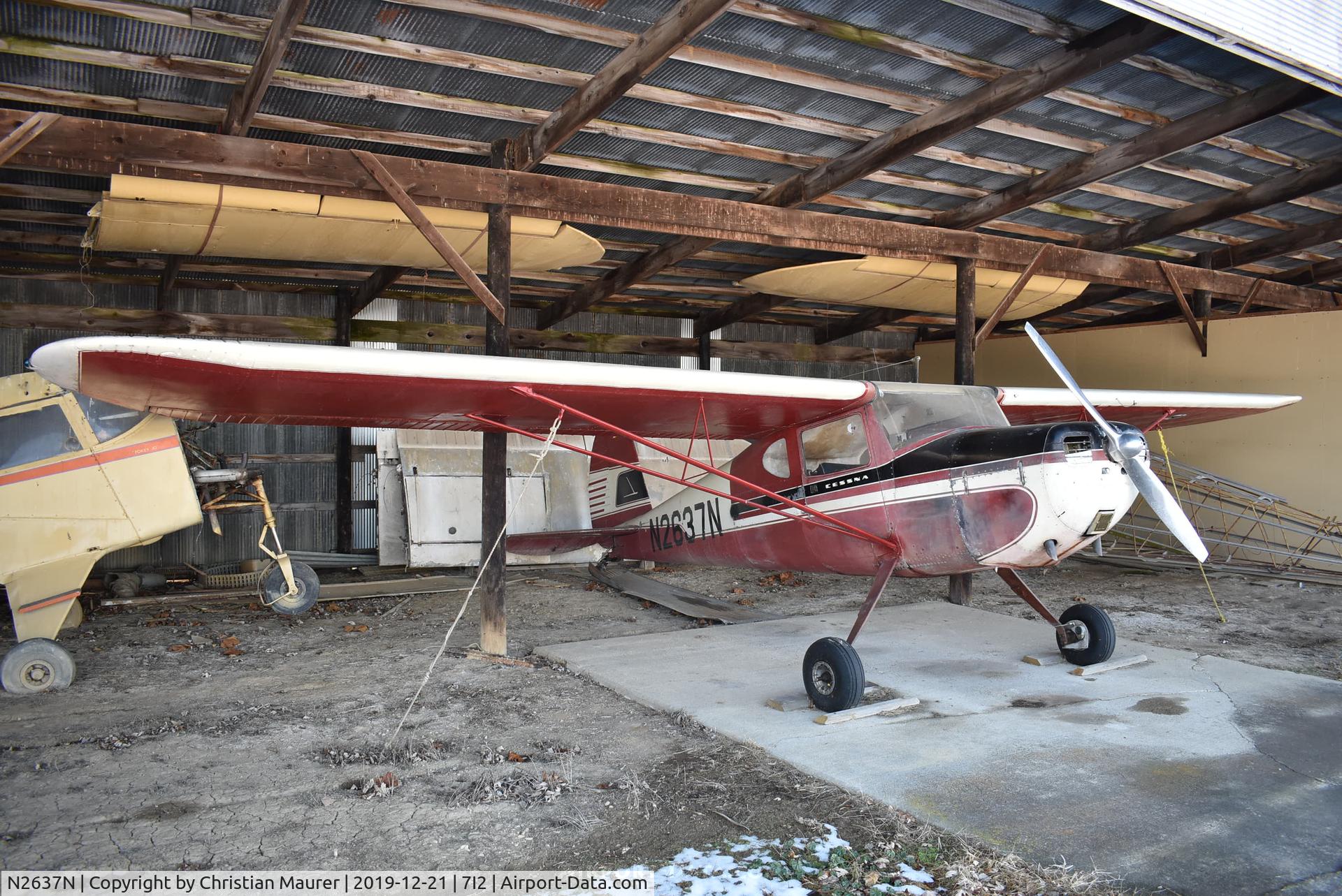 N2637N, 1947 Cessna 140 C/N 12895, Cessna 140