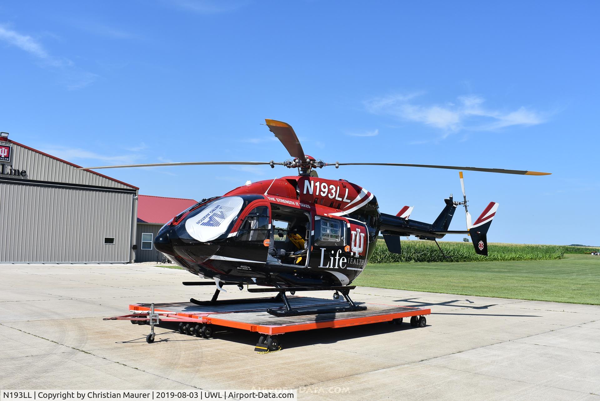 N193LL, Eurocopter-Kawasaki EC-145 (BK-117C-2) C/N 9353, Eurocopter
