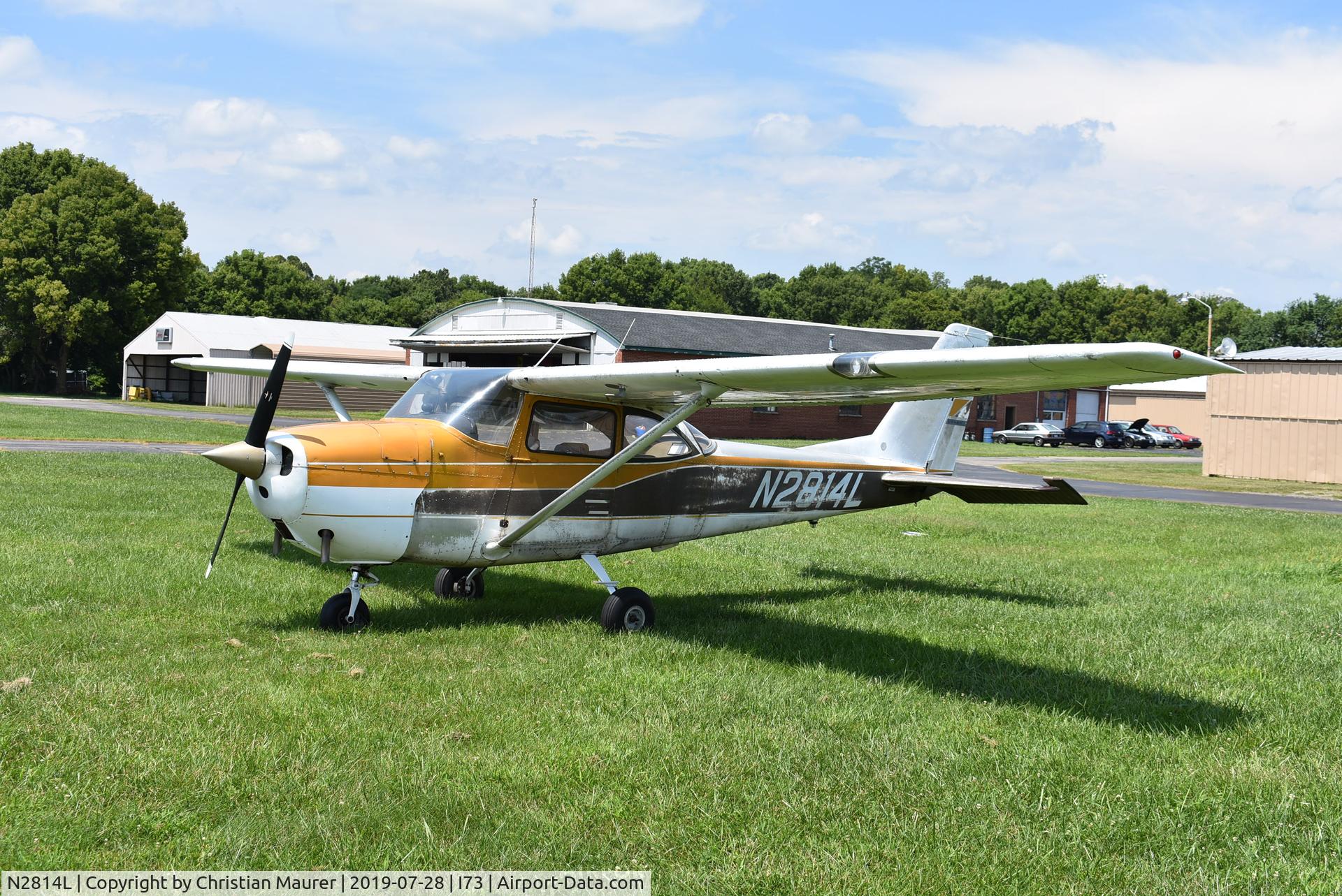 N2814L, 1967 Cessna 172H C/N 17256014, 14L at Moraine