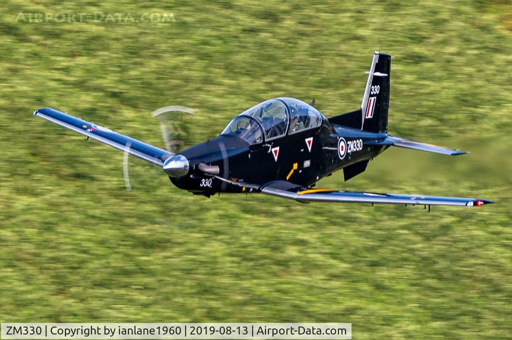 ZM330, 2018 Beechcraft T-6C Texan T.1 C/N PM-128, Mach Loop LFA07