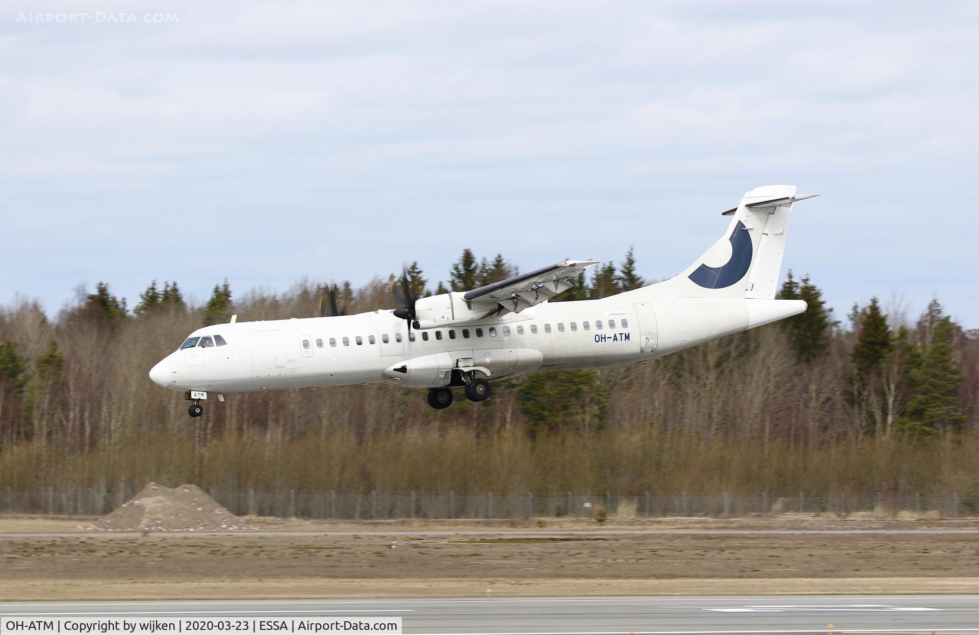 OH-ATM, 2010 ATR 72-500 (72-212A) C/N 916, RWY 26