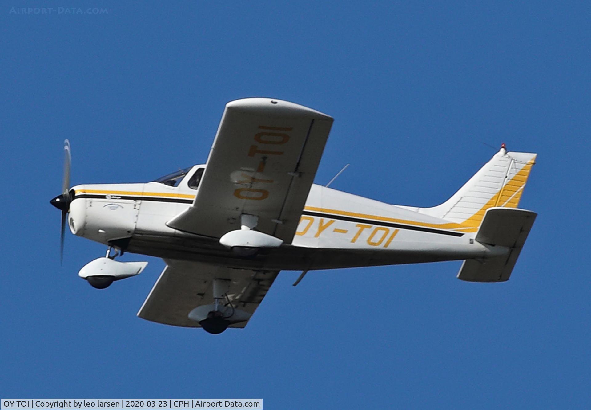 OY-TOI, 1974 Piper PA-28-140 Cherokee Cruiser C/N 28-7525045, Copenhagen 23.3.2020