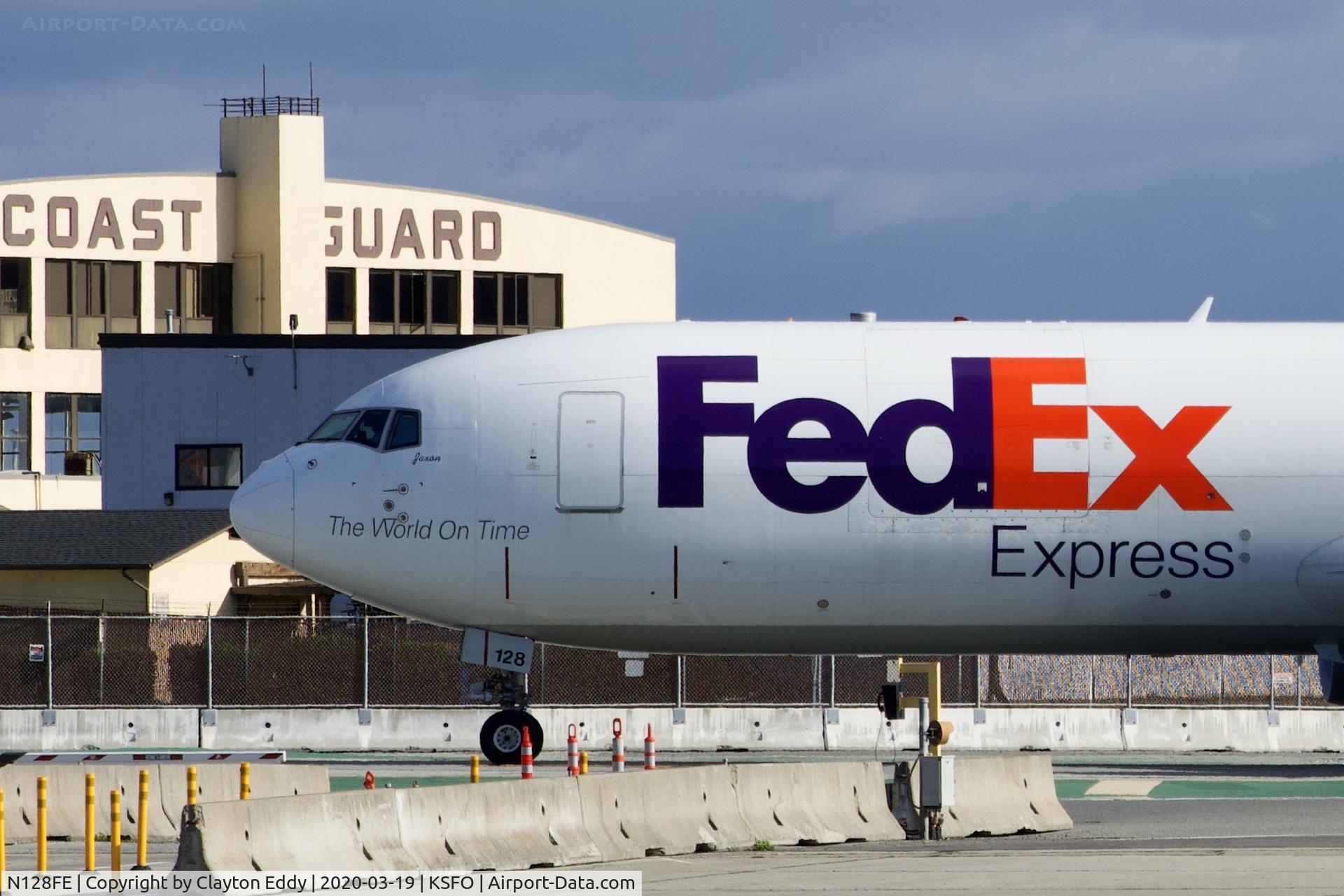 N128FE, 2015 Boeing 767-3S2F/ER C/N 42719, SFO 2020.