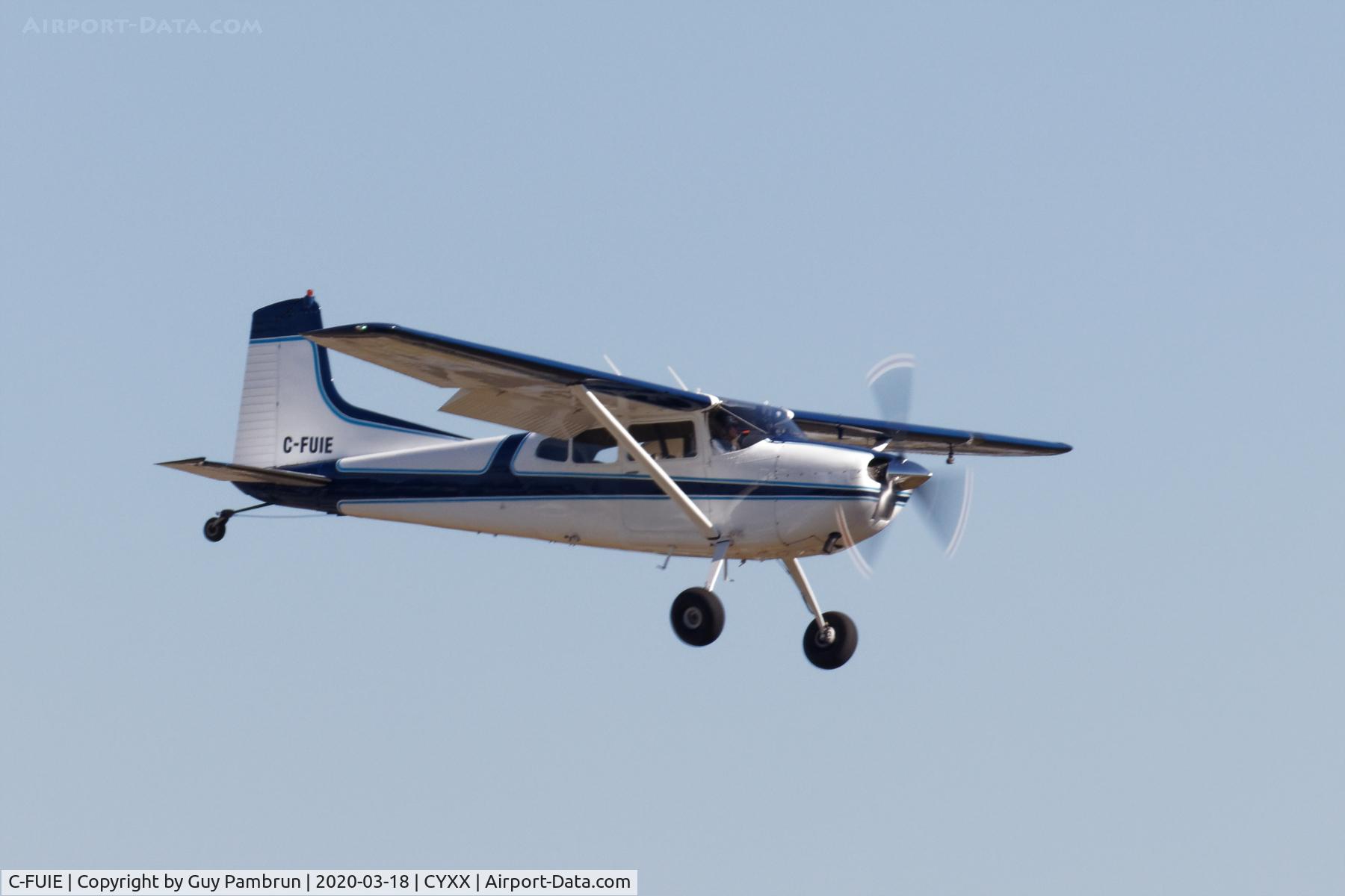 C-FUIE, 1966 Cessna A185E Skywagon 185 C/N 185 1060, Landing