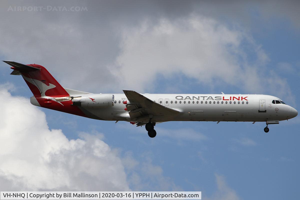 VH-NHQ, 1994 Fokker 100 (F-28-0100) C/N 11506, FOR 24