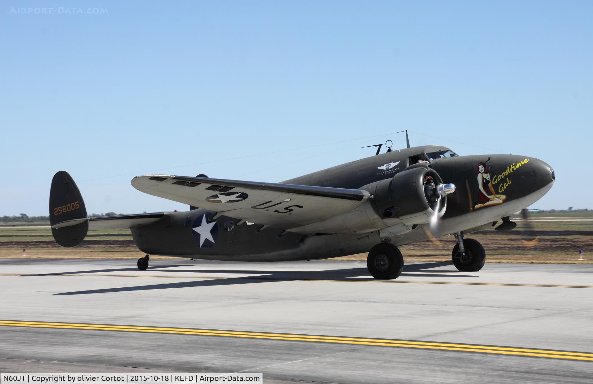 N60JT, 1943 Lockheed C-60A Lodestar C/N 2478, Wings over Houston airshow