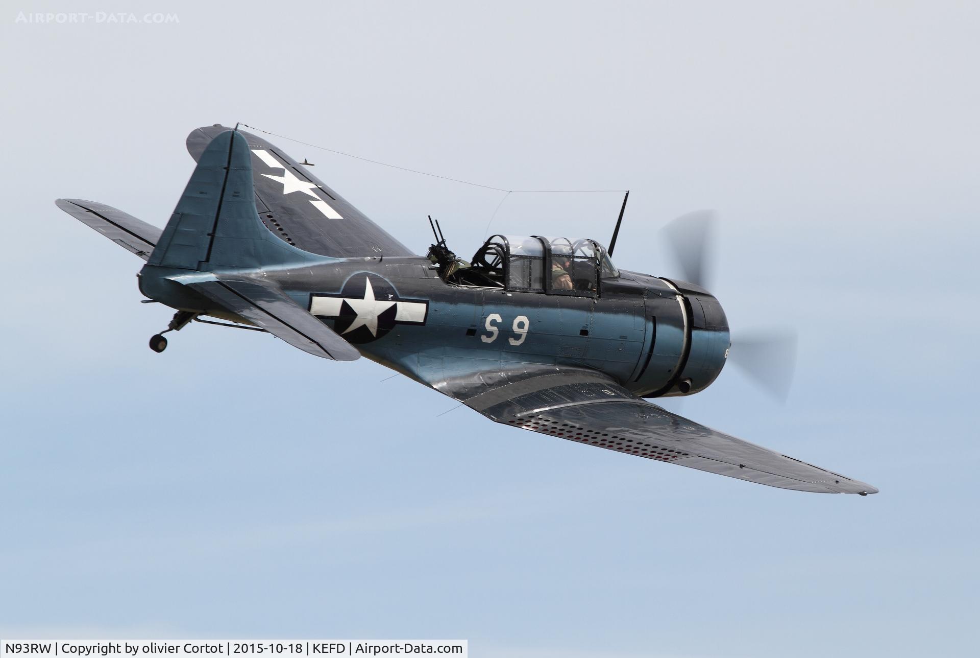 N93RW, 1942 Douglas A-24B C/N 42-54682, Wings over Houston airshow