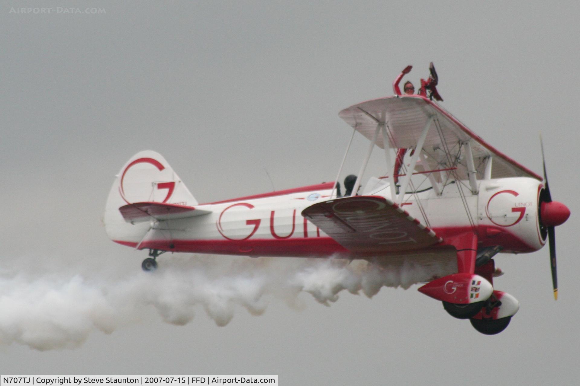 N707TJ, 1943 Boeing A75N1(PT17) C/N 75-950, Team Guinot at Royal International Air Tattoo 2007