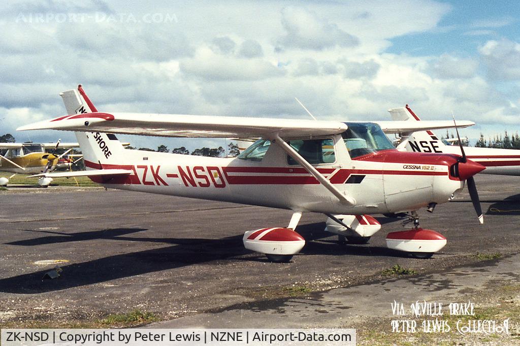 ZK-NSD, Cessna 152 C/N 15283209, North Shore Aero Club