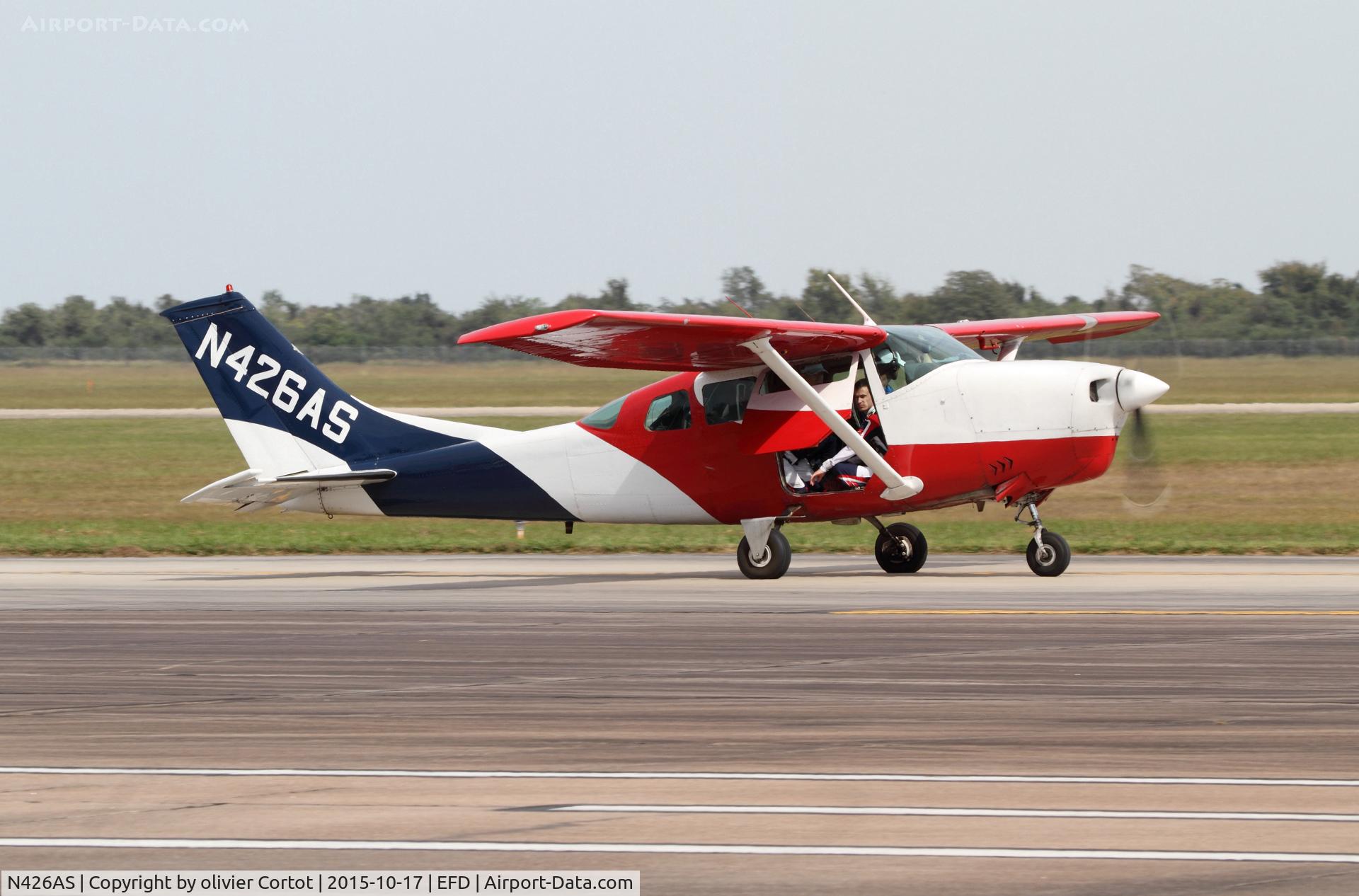 N426AS, 1970 Cessna P206D Super Skylane C/N P206-0590, Wings over houston airshow 2015